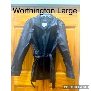 Women’s Worthington Leather Jacket